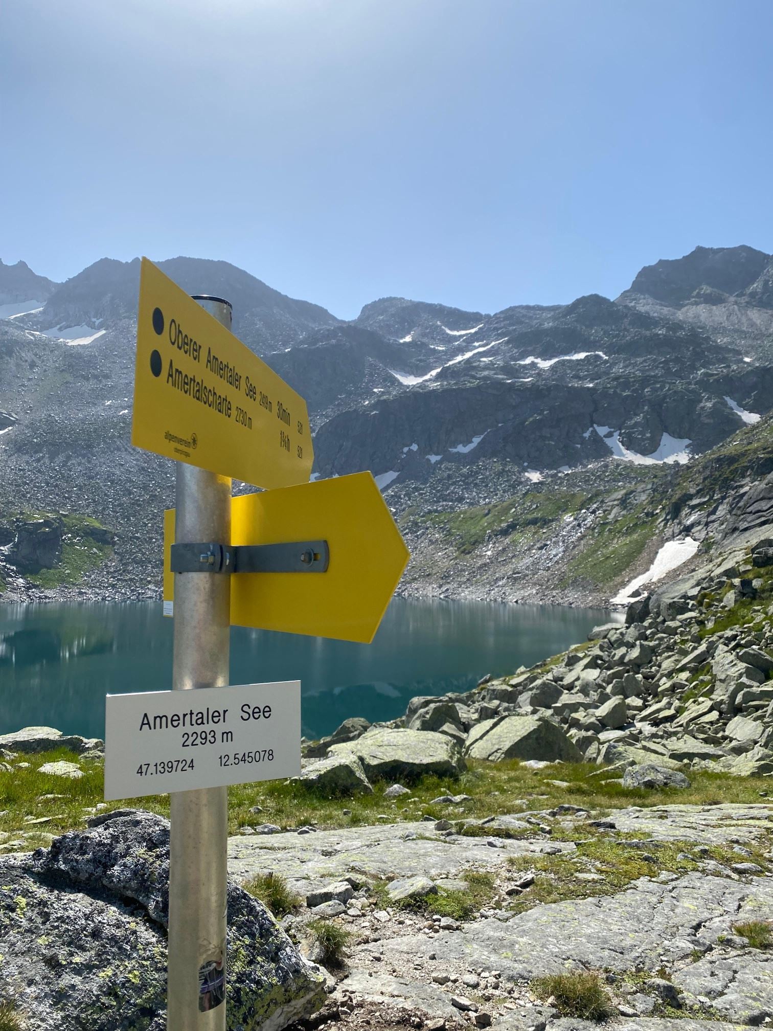 Mittersill: Amertaler See Wegnr. 521