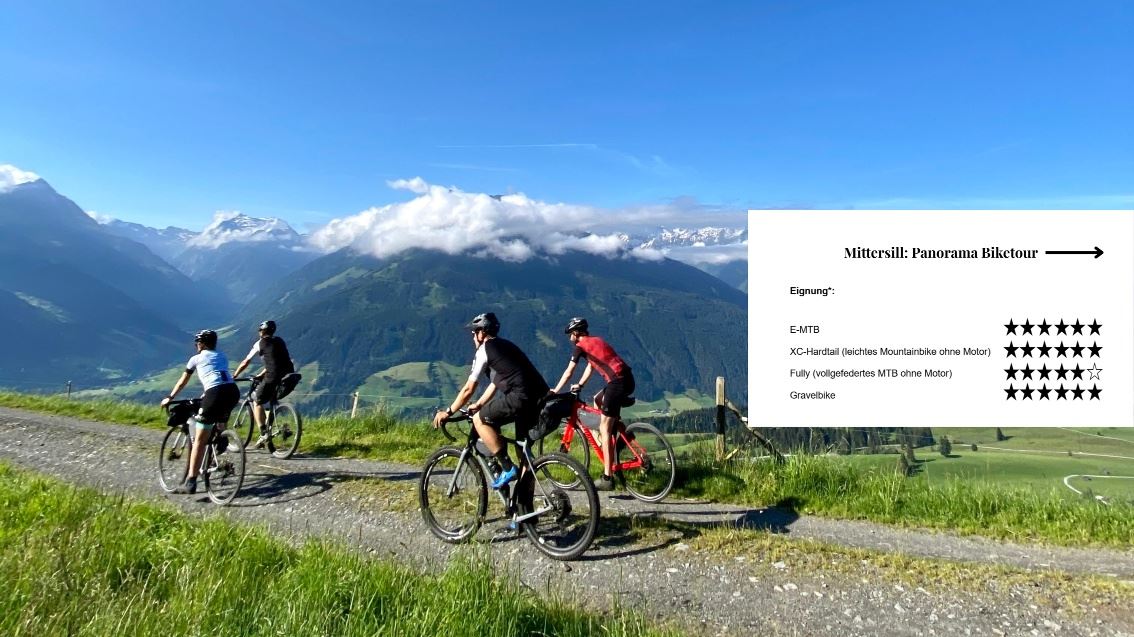 Mittersill: Panorama Biketour